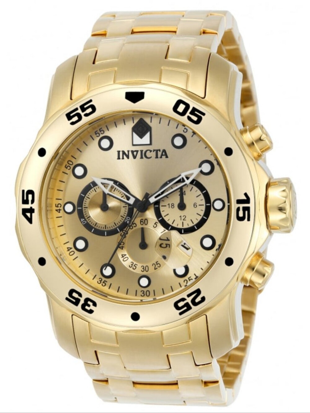 Invicta Pro Diver Gold Watch